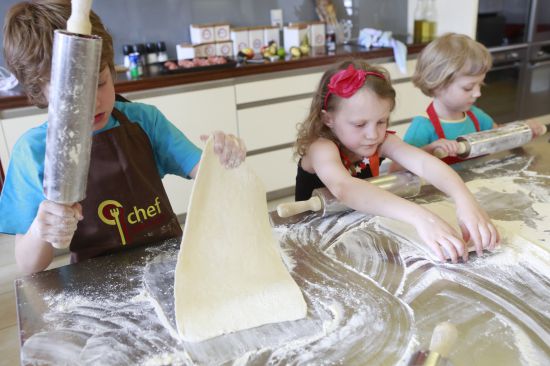 děti se učí vařit - škola vaření